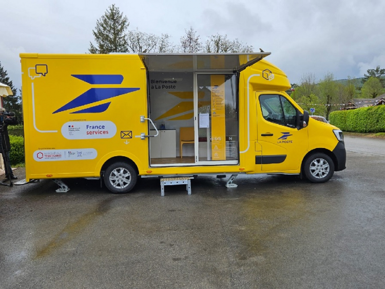 Jura : la poste développe un système de camion itinérant