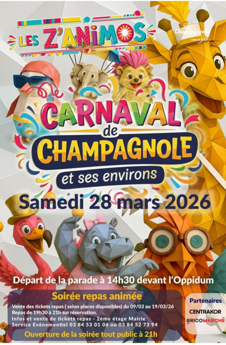 Champagnole : le carnaval des Z&rsquo;Animos s&rsquo;annonce haut en couleur