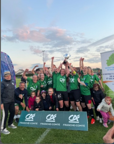 Les filles du Dynamo d&rsquo;Evillers  : championnes aujourd&rsquo;hui, promues demain ?