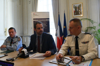 Conf&eacute;renc de presse ce matin &agrave; la pr&eacute;fecture du Doubs 