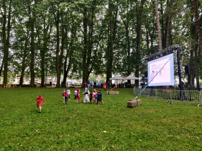 Festival Grandes Heures Nature : Les enfants ont r&eacute;pondu pr&eacute;sent malgr&eacute; la pluie