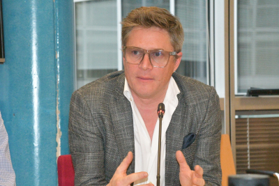 Beno&icirc;t Vuillemin, maire de Sa&ocirc;ne