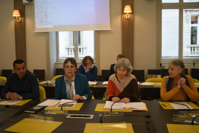 Abdel Ghezali. Anne Vignot. Ana&iuml;ck Chauvet. Fabienne Brauchli