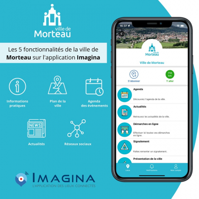 Une nouvelle application pour d&eacute;couvrir la Ville de Morteau et ses services