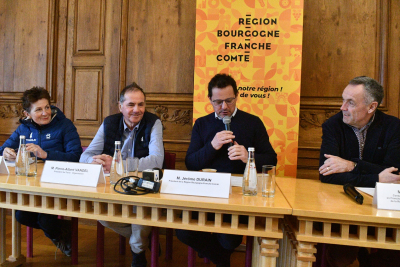 Conf&eacute;rence de presse ce matin &agrave; Besan&ccedil;on 