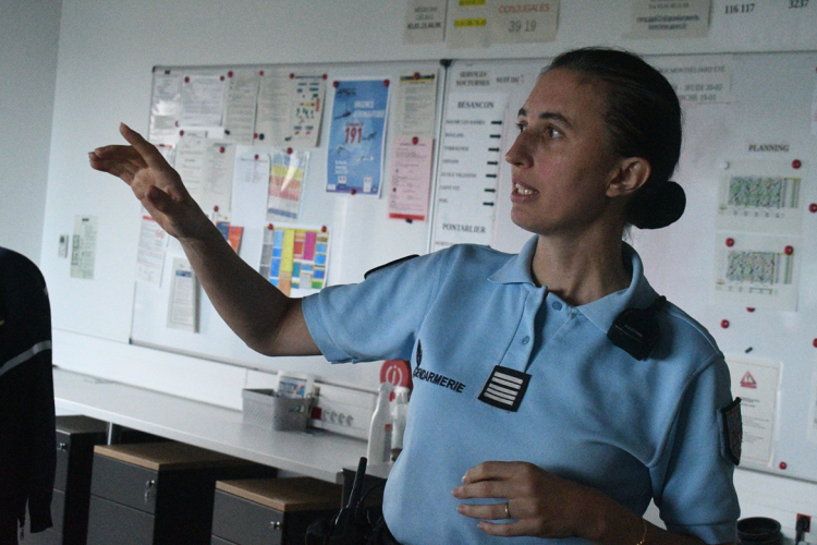 Besançon : le colonel Élodie Montet prend le commandement de la gendarmerie du Doubs