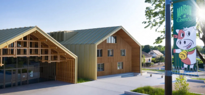 Marc Fesneau, le ministre de l'agriculture, en visite &agrave; Poligny