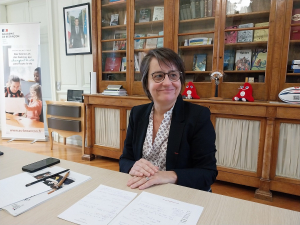 Nathalie Albert Moretti, rectrice de la région académique Bourgogne-Franche-Comté, 