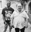 St&eacute;phane Ravacley et son apprenti Layde Fod&eacute; Traor&eacute;