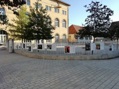 Nos jeunes ont du talent : Exposition de rue &agrave; Morteau