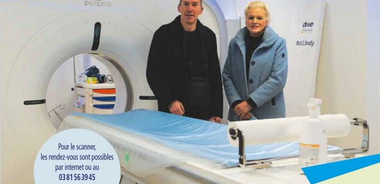 Santé : Un scanner et bientôt une IRM à Valdahon
