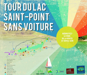 Tour du Lac Saint Point sans voiture : une belle fête ce dimanche dans le Haut-Doubs
