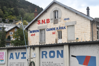 L'&eacute;quipe de France de cano&euml; en stage &agrave; Besan&ccedil;on