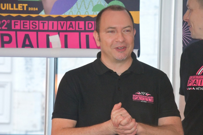 Aur&eacute;lien Bouveret, programmateur de l'&eacute;v&egrave;nement 