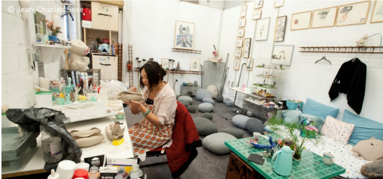 Ateliers d’artistes : 4 ateliers mis à disposition par la Ville de Besanço