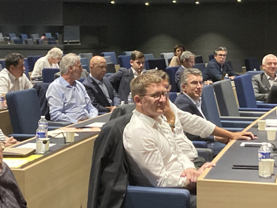 C&eacute;dric Bole, Maire de Morteau et Pr&eacute;sident de la Communaut&eacute; de Ciommunes du val de Morteau 