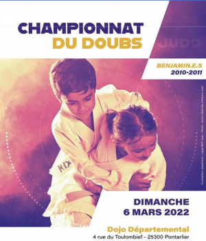 Une grande compétition de judo ce dimanche à Pontarlier