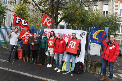 Sant&eacute;&nbsp;: mobilisation devant le Centre de Long S&eacute;jour de Bellevaux