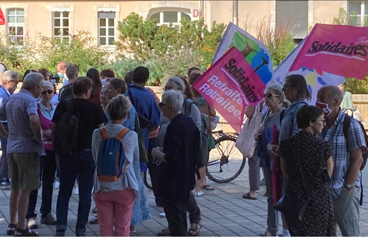Besançon : Mobilisation en soutien au peuple aghan
