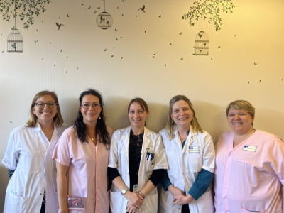 L'&eacute;quipe bisontine de l'UAPED du CHU Minjoz 