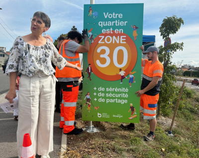 Besan&ccedil;on : Le Cadran Nord Est passe en zone 30km/h