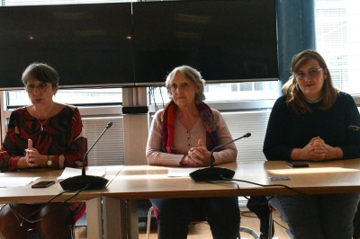 Anne Vignot, Fabienne Brauchli et Elise Aebischer 