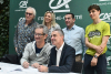 Conf&eacute;rence de presse dans les locaux du Cr&eacute;dit Agricole &agrave; Besan&ccedil;on 