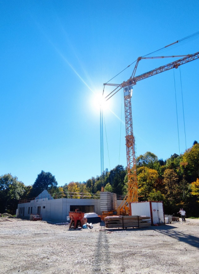 Base de kayak&nbsp;: les travaux se poursuivent &agrave; Pontarlier