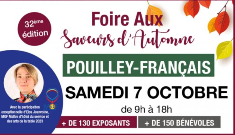 La Foire aux Saveurs d’Automne fait son retour à Pouilley-Français