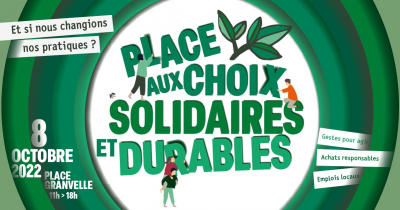 Besan&ccedil;on : Place aux choix solidaires, durables et responsables