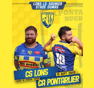 Affiche : CA Pontarlier rugby 