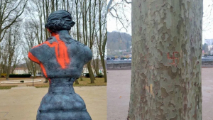 Vandalisme et croix gammée : La ville de Besançon porte plainte