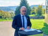 Ludovic Fagaut a r&eacute;agi suite &agrave; l'acte de vandalisme commis 