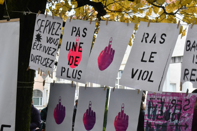 Besan&ccedil;on : Manifestation pour les droits des femmes et des minorit&eacute;s de genre