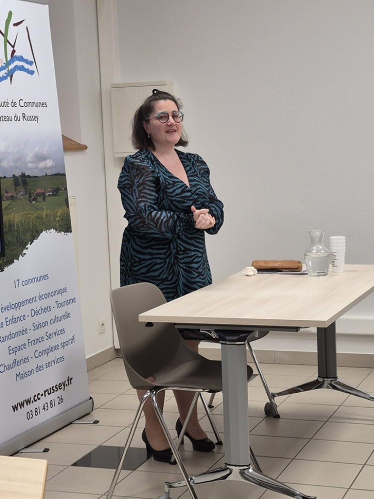 Plateau du Russey : Val&eacute;rie Pagnot prend la pr&eacute;sidence