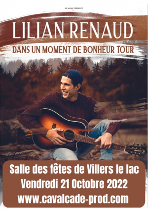 Musique : Une tournée des Zéniths et un cinquième album pour Lilian Renaud