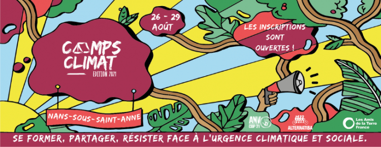 Camp climat Doubs Jura 2021 : Se former aux actions de désobéissance civile non violente