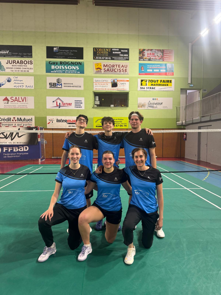 Badminton / Morteau : une d&eacute;faite finale et un maintien assur&eacute;