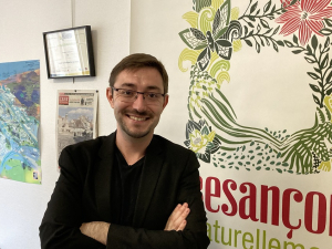 Kevin Bertagnoli, Chef de file Génération·s pour les municipales. Président du Groupe Génération·s à la Ville de Besançon