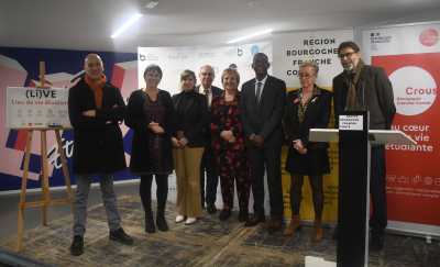 Besan&ccedil;on&nbsp;: Inauguration du LI(VE), nouveau lieu de vie &eacute;tudiant