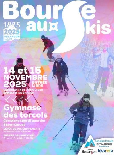 Bourse aux skis du Club alpin fran&ccedil;ais de Besan&ccedil;on
