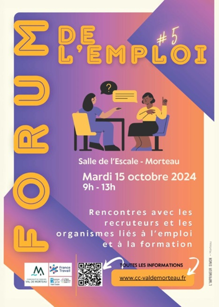 Morteau : 5è salon de l&#039;emploi