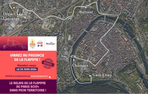Besançon : la ville dévoile le parcours de la flamme