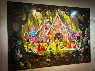 CHU Minjoz : Une fresque de 85.000 briques Lego fabriqu&eacute;e par les enfants hospitalis&eacute;s