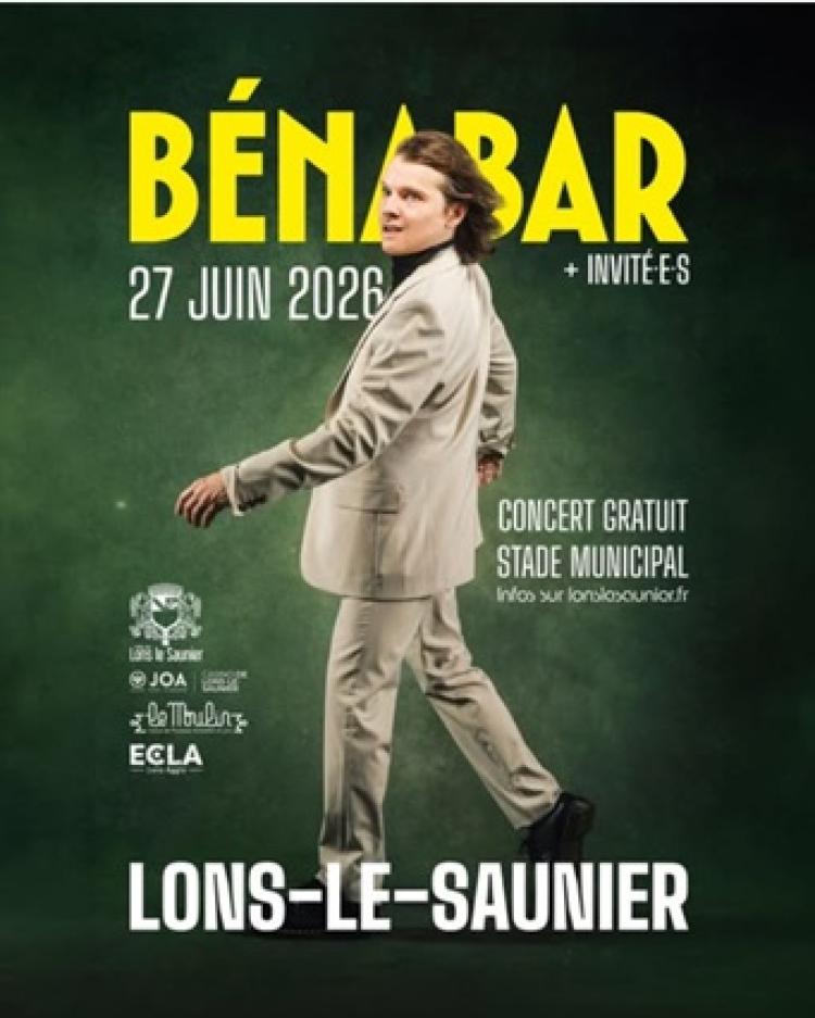 B&eacute;nabar : concert d&eacute;plac&eacute; &agrave; Juraparc en raison de la canicule