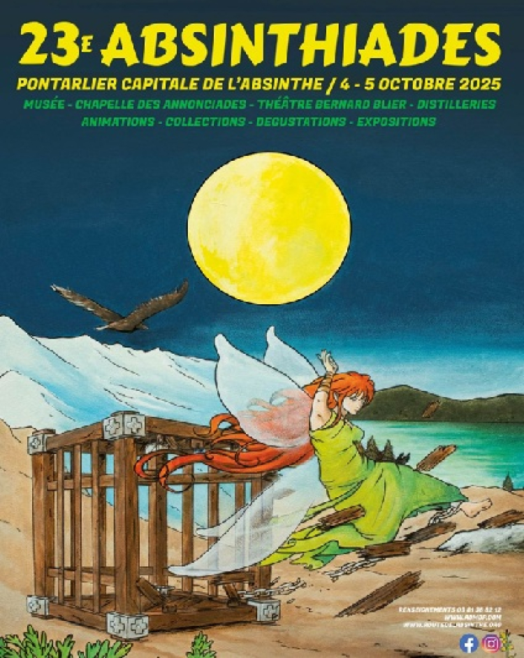 Pontarlier célèbre l’absinthe ce week-end