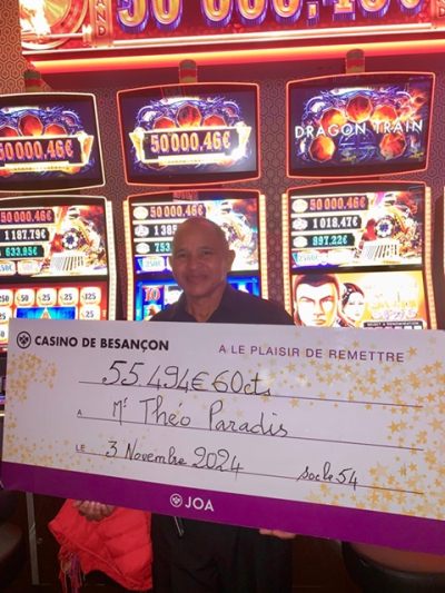 Besan&ccedil;on : un jackpot de plus de 55.000 euros