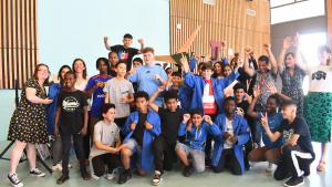 Une éolienne fabriquée par des élèves allophones du collège Diderot partira alimenter une école au Sénégal