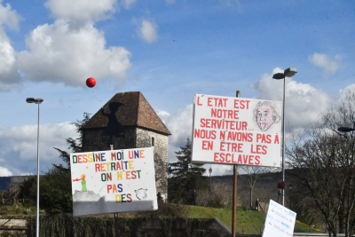 Besan&ccedil;on : 10&egrave; journ&eacute;e d'action contre la r&eacute;forme des retraites