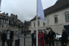 &Agrave; Besan&ccedil;on, la maire Anne Vignot hisse le drapeau blanc de la paix